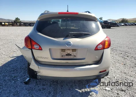 2009 Nissan Murano S z USA, uszkodzony, nr VIN JN8AZ18U59W026499